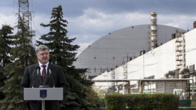 Арку над разрушенным энергоблоком ЧАЭС введут в эксплуатацию в декабре - Порошенко