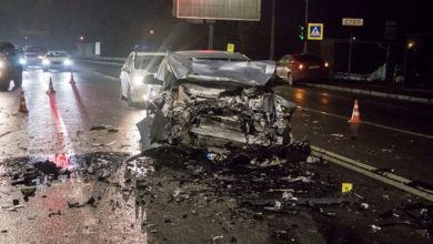 В Киеве Hyundai протаранил Opel, есть жертва