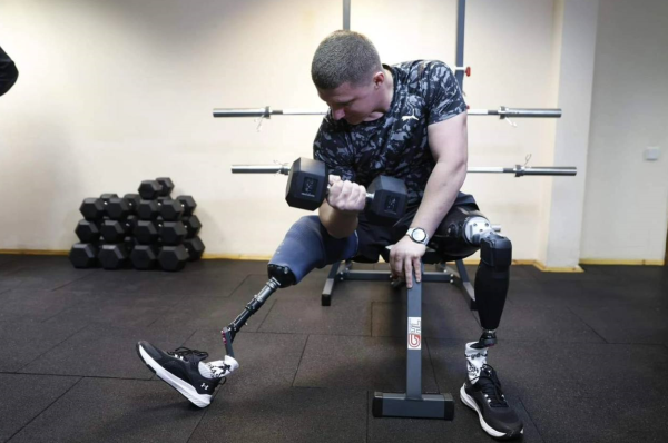 У "Київ Мілітарі Хаб" відкрили спортзал для реабілітації військових: фото