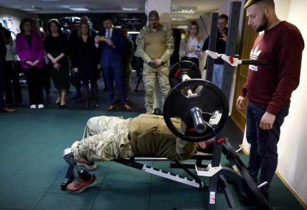 У "Київ Мілітарі Хаб" відкрили спортзал для реабілітації військових: фото