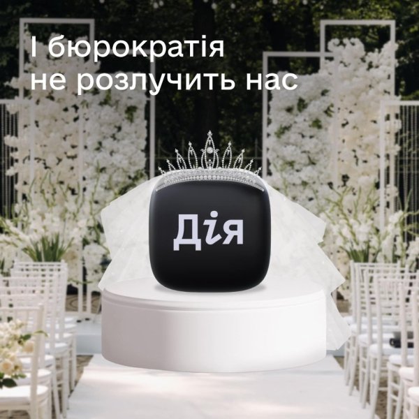 Понад 25 тисяч пар подали заяву про шлюб у &ldquo;Дії&rdquo;: подробиці