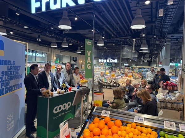 У Швеції презентували ініціативу &laquo;Купуй українські продукти&raquo;