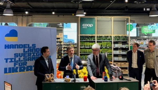 У Швеції презентували ініціативу &laquo;Купуй українські продукти&raquo;