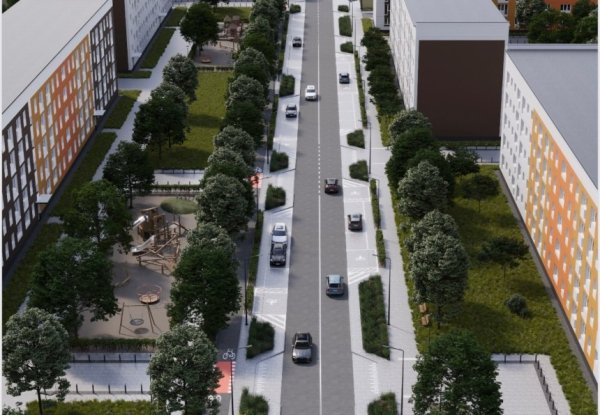 У Бородянці розпочали реконструкцію вулично-дорожньої мережі: подробиці