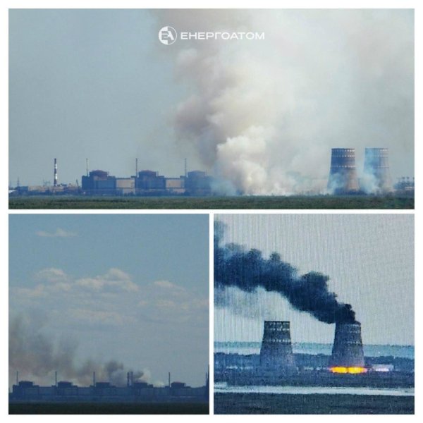 На Запорізькій АЕС знову пожежна небезпека - Енергоатом