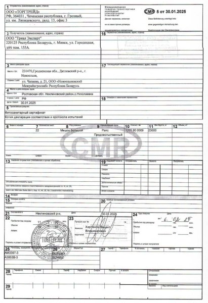 Як зерно з окупованих територій &laquo;перефарбовують&raquo; у російсько-білоруське