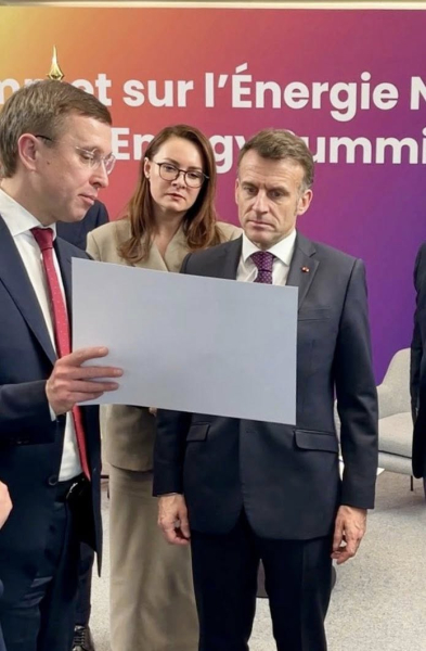 Голова Нафтогазу розповів Макрону про наслідки російської атаки на нафтопровід &laquo;Дружба&raquo;