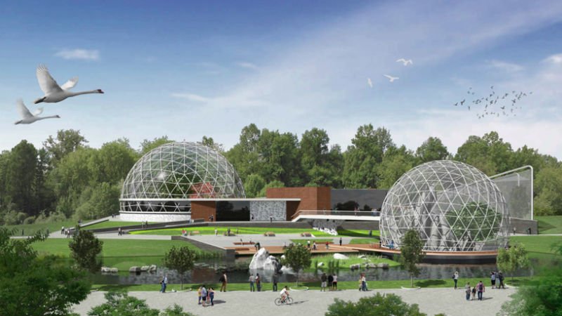 2) Реконструкция Киевского зоопарка