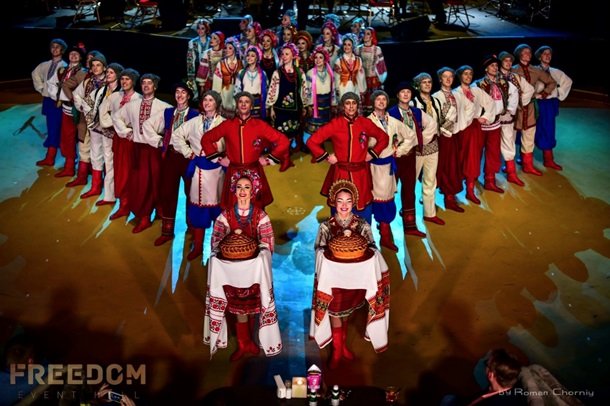 Ансамбль ім. П. Вірського з Різдвяним концертом у Freedom Event Hall