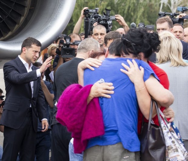 обмен пленными Украина 2019