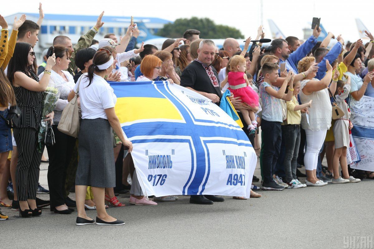 Обмен пленными Украина 2019 фото