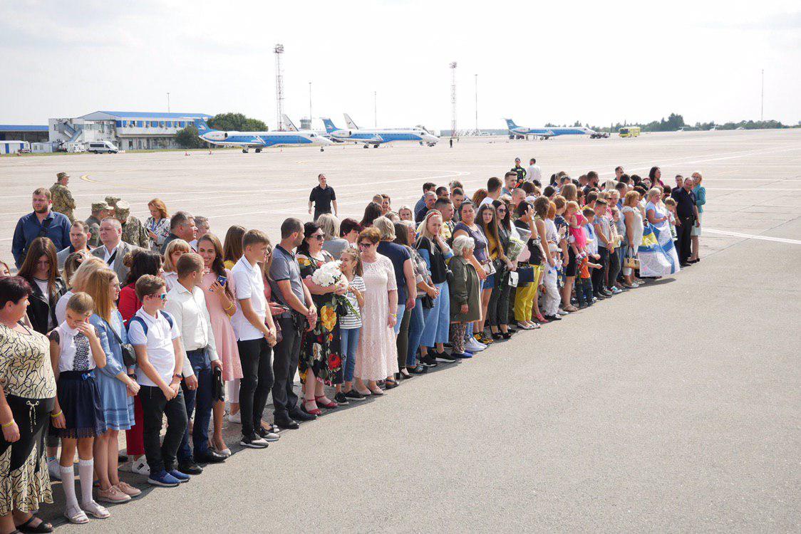 Обмен пленными Украина 2019 фото